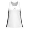 Club 25 Tech Camiseta De Tirantes Mujeres-Azul Oscuro,Blanco