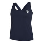Ropa Quiet Please Quiet Please Serve & Volley 2.0 Camiseta De Tirantes Mujeres-Azul Oscuro