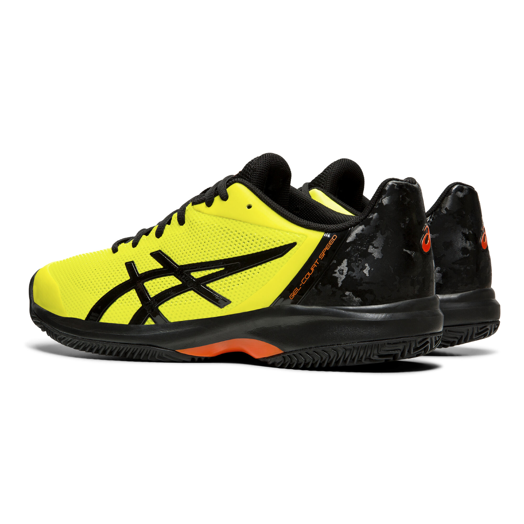 Asics Gel-Court Speed Clay Zapatilla Tierra Batida Hombres - Amarillo, Negro compra online Tennis-Point