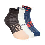 Ropa Bullpadel Bullpadel Calcetines De Tenis Pack De 3 Mujeres-Multicolor