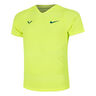 Rafa Court Dri-Fit Advantage Camiseta de manga corta Hombres - amarillo neón, 