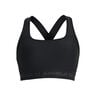 Crossback Mid Sujetador Deportivo Mujeres-Negro,Gris