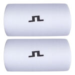 Ropa de tenis JLindeberg JLindeberg Rally  Cinta para sudor Unisex-blanco