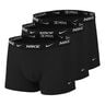 Everyday Cotton Strech Trunk Calzoncillos Tipo B&oacute;xer Pack De 3 Hombres-Negro,Blanco