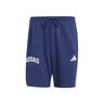 3Stripes Shorts Hombres-Azul Oscuro,Blanco