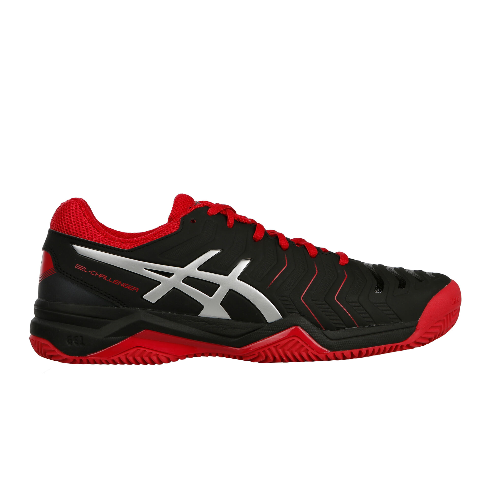 ASICS 11 Clay Zapatilla Tierra Batida - Negro, Rojo compra online Tennis-Point