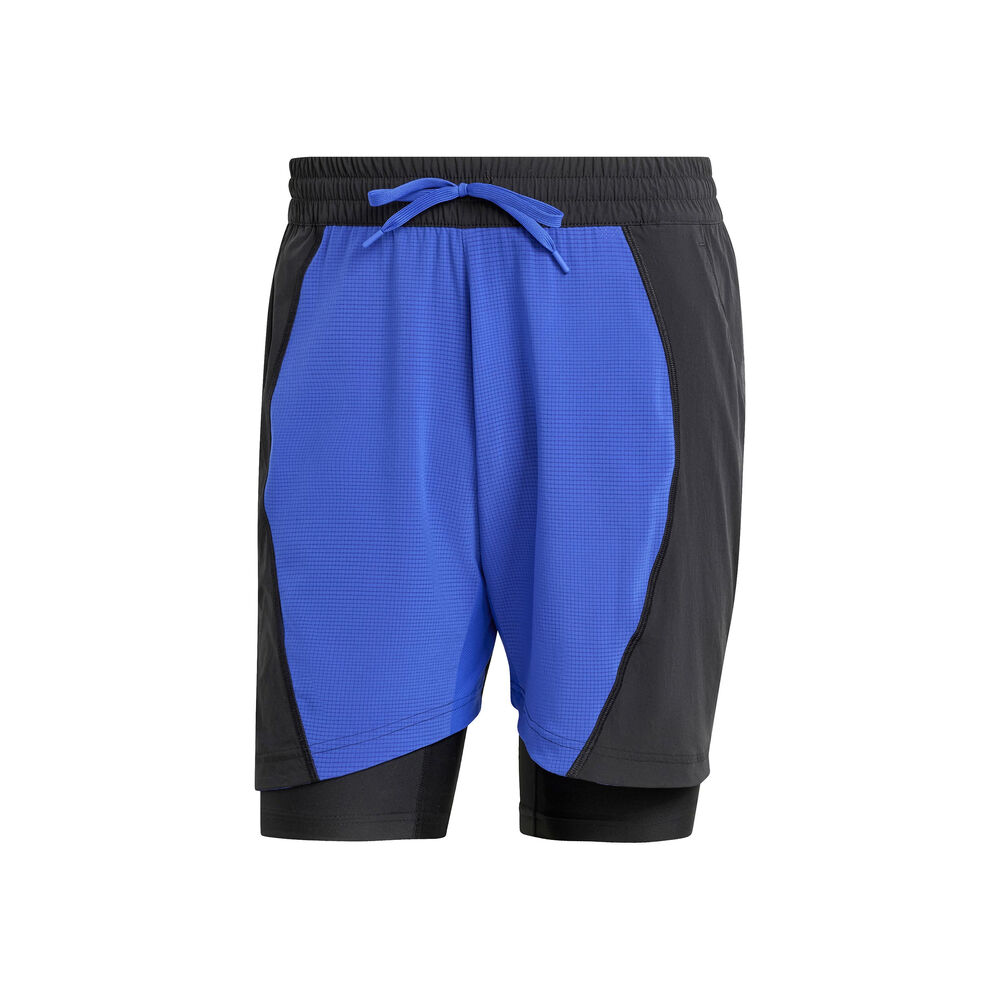 adidas Short & Tight 6in Shorts Hombres-Azul,Negro