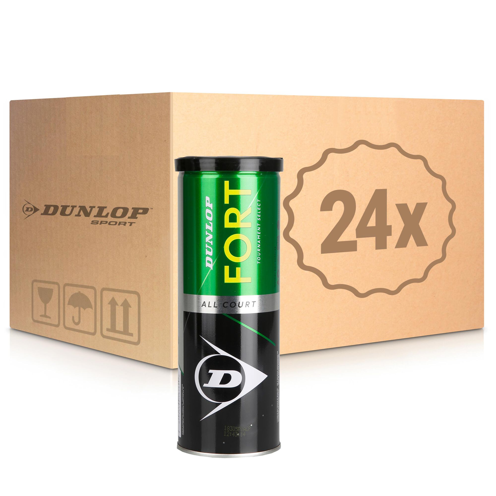 Dunlop Fort All Court 24 Botes De 3 Pelotas En Caja compra online