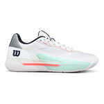 Zapatillas de tenis Wilson Wilson Rush Tour 5 Zapatilla tierra batida Hombres-blanco, turquesa