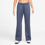 Ropa Nike Nike Court Mid Rise Polyknit Heritage Pantalón De Entrenamiento Mujeres-Azul-gris