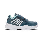 Zapatillas de tenis K-Swiss K-Swiss Court Express Strap Omni Zapatilla Todas Las Superficies Niños-Color Petróleo,Blanco