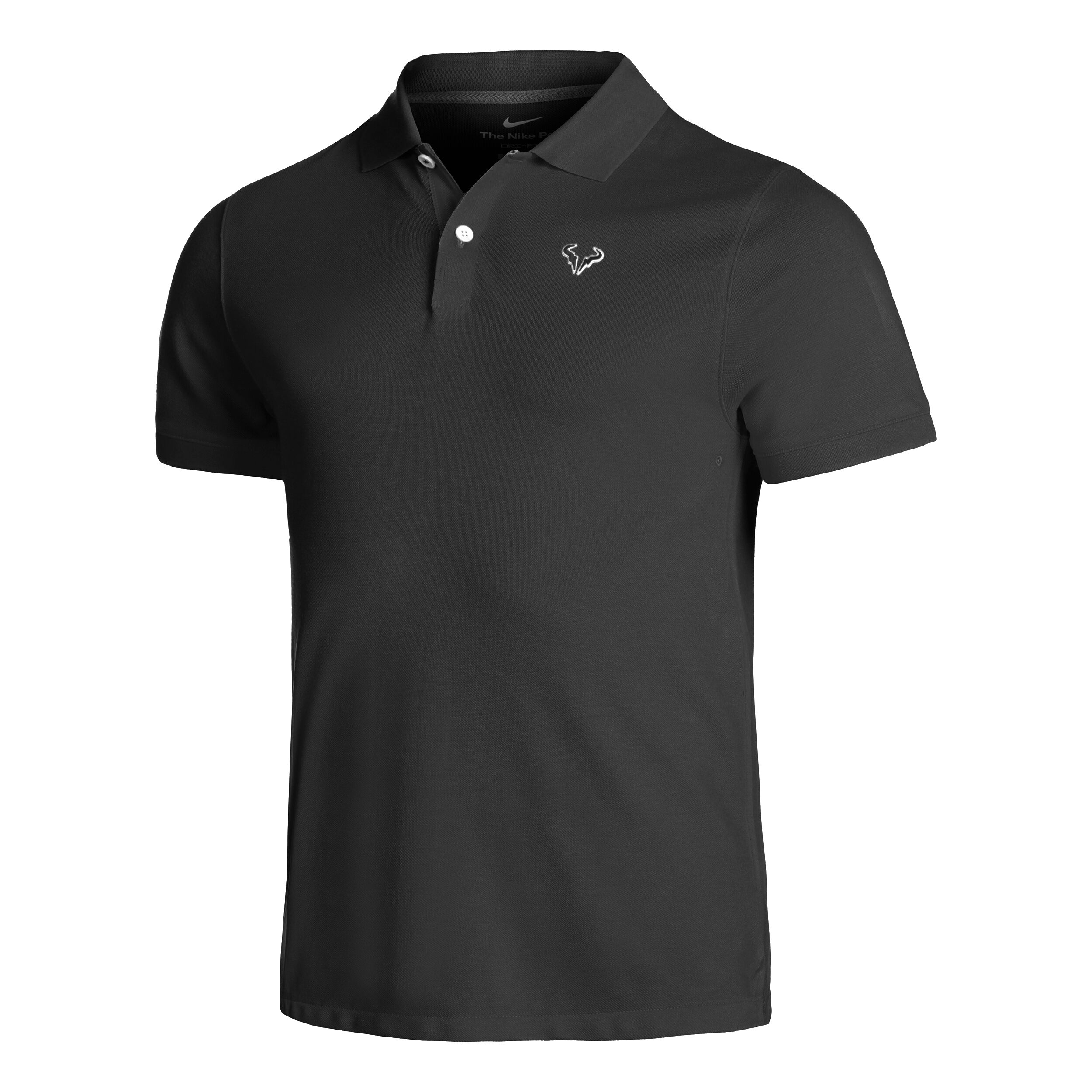 Polo negro nike new arrivals
