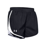 Ropa Under Armour Under Armour Fly-By 2.0 Shorts Mujeres-Negro,Blanco