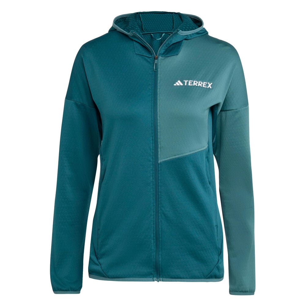 adidas Terrex XPR Light Fleece Chaqueta Para Correr Mujeres-Color Petróleo