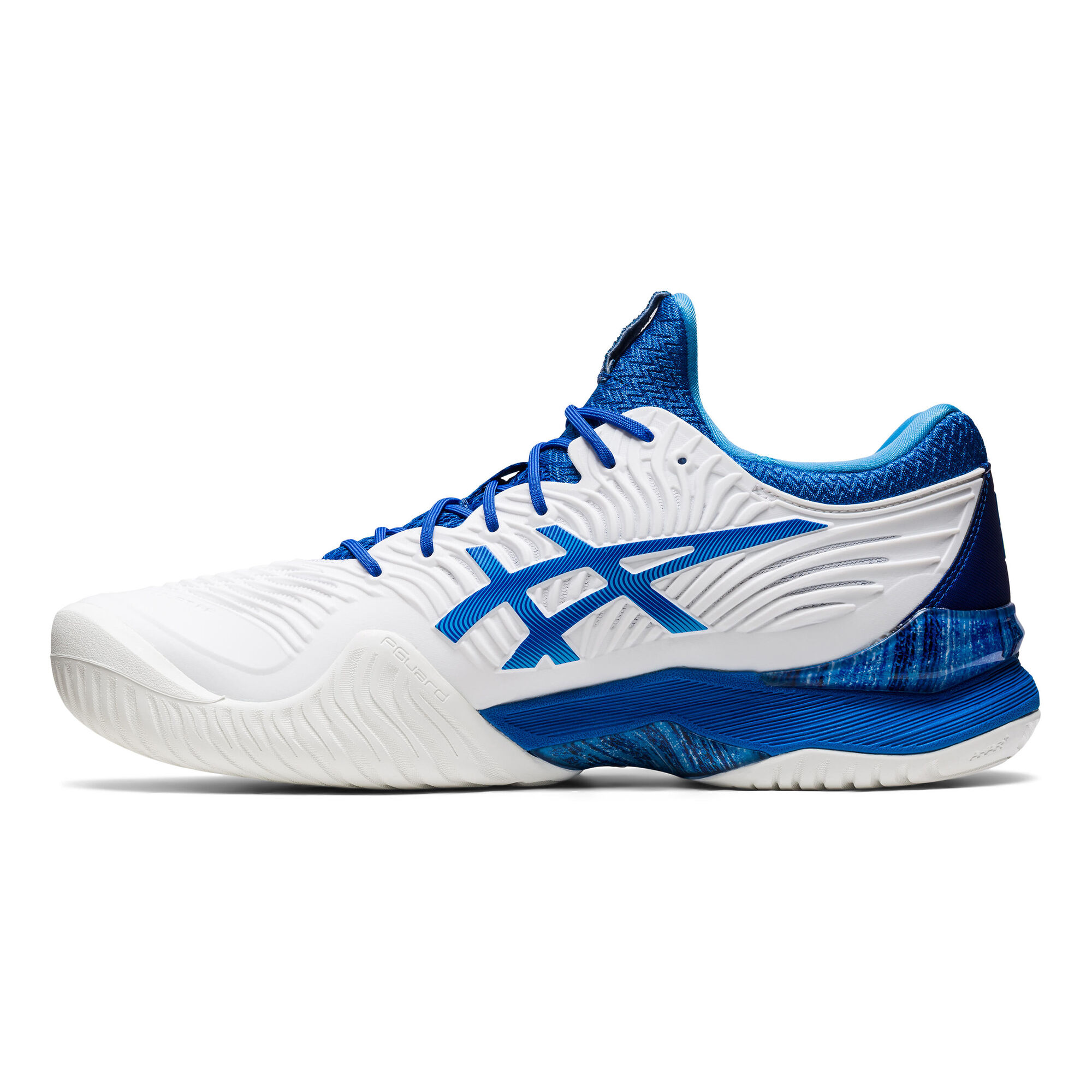 ASICS Court FF 3 Novak Zapatilla Las Superficies Hombres Blanco, Azul compra online | Tennis-Point