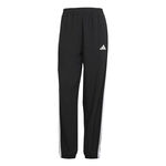 Ropa adidas adidas 3Stripes Woven Pantal&oacute;n De Entrenamiento Mujeres-Negro,Blanco