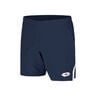 TECH IV - D1 SHORT7 Shorts Hombres - azul oscuro, blanco