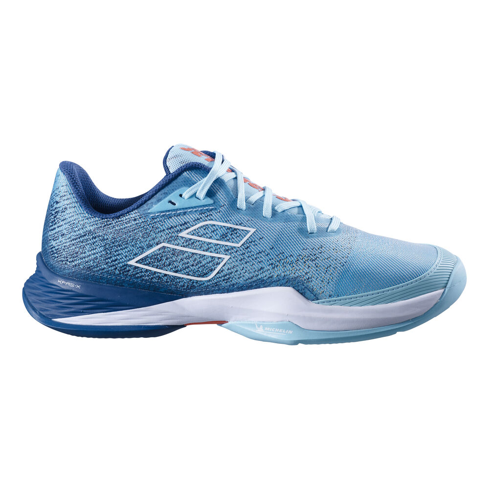 Babolat Jet Mach 3 Zapatilla Tierra Batida Hombres-Azul Claro,Azul