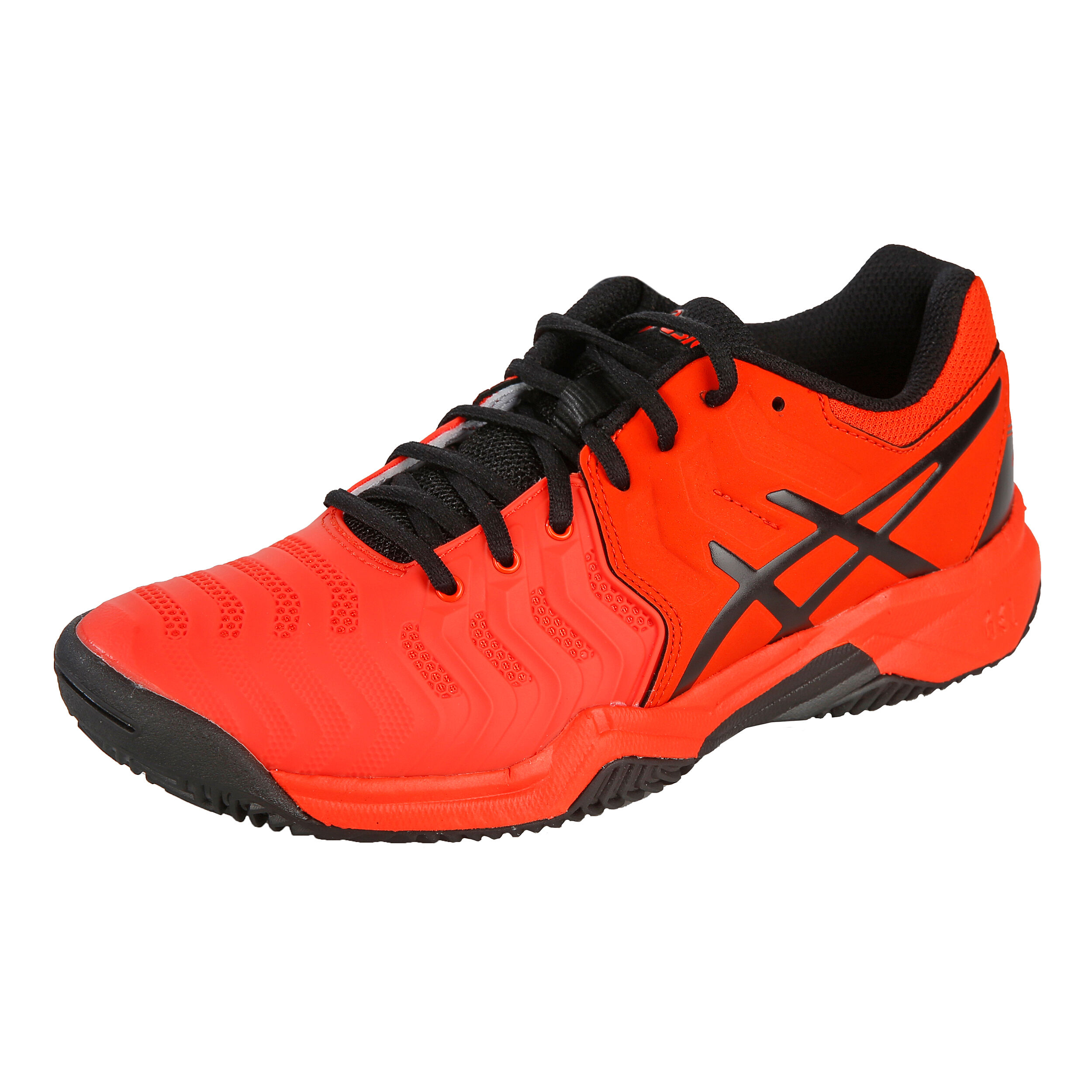 Buy ASICS Gel Resolution 7 GS Clay Zapatilla Tierra Batida Ninos Negro Gris Oscuro online Tennis Point ES
