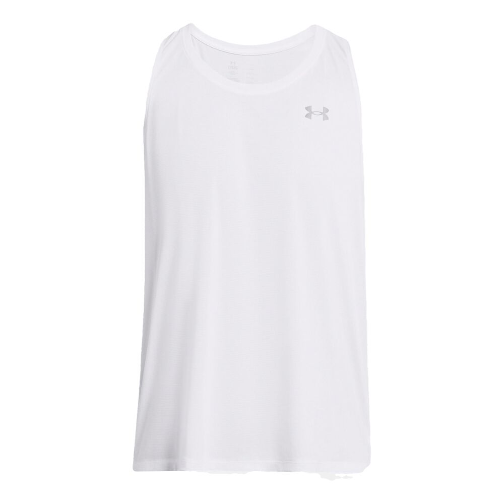 Under Armour Launch Top De Running Hombres - Blanco