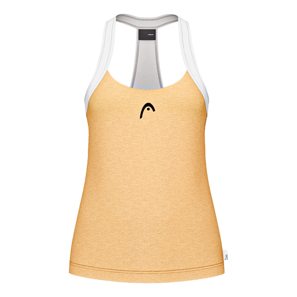HEAD Play Tech Camiseta De Tirantes Mujeres-Amarillo Oro