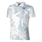 Ropa Mizuno Mizuno Daybreakers Shadow Polo Hombres-Blanco,Gris