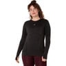 Road Seamless Camiseta de running Mujeres-negro, gris