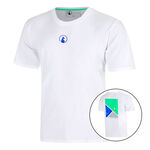 Ropa Quiet Please Quiet Please Crush T-Line Camiseta de manga corta Hombres-blanco, azul