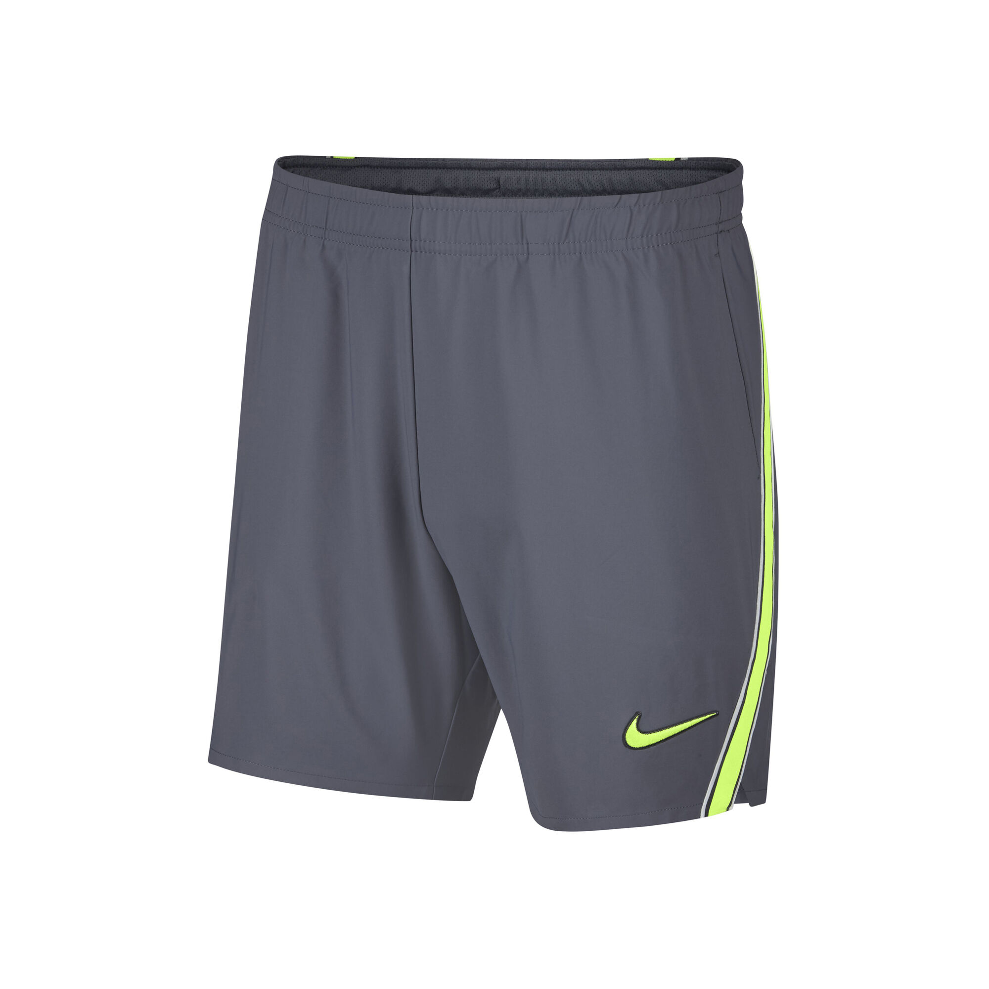 Nike Rafael Nadal Court Flex Ace 7in Shorts Hombres - Gris, Limón compra | Tennis-Point