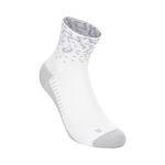 Ropa ASICS ASICS Performance Run Quarter Calcetines para correr Unisex-blanco, lila