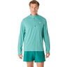 Road Lite-Show 1/2 Zip Camiseta De Running Hombres-Turquesa
