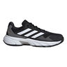 CourtJam Control 3 Zapatilla Tierra Batida Hombres-Negro,Blanco