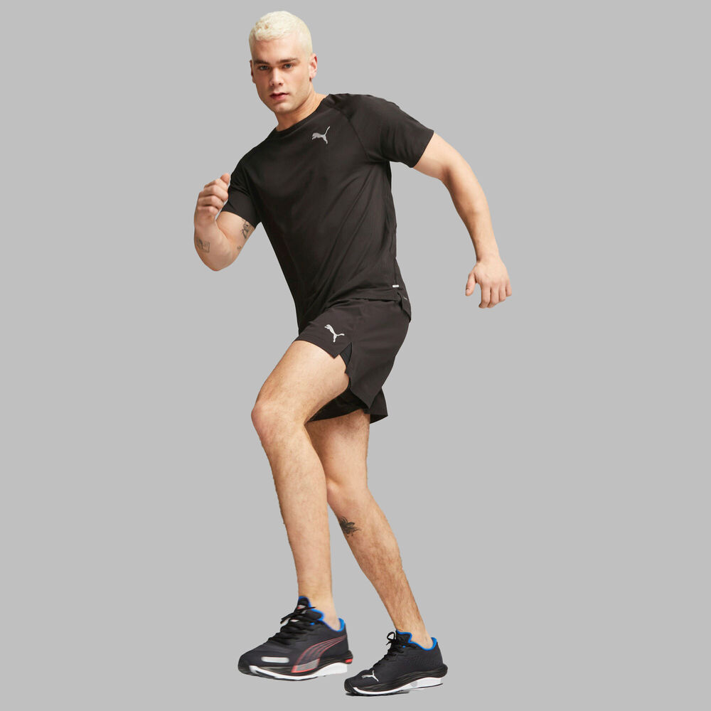 Puma Run Ultraweave 2in1 Shorts Hombres - Negro