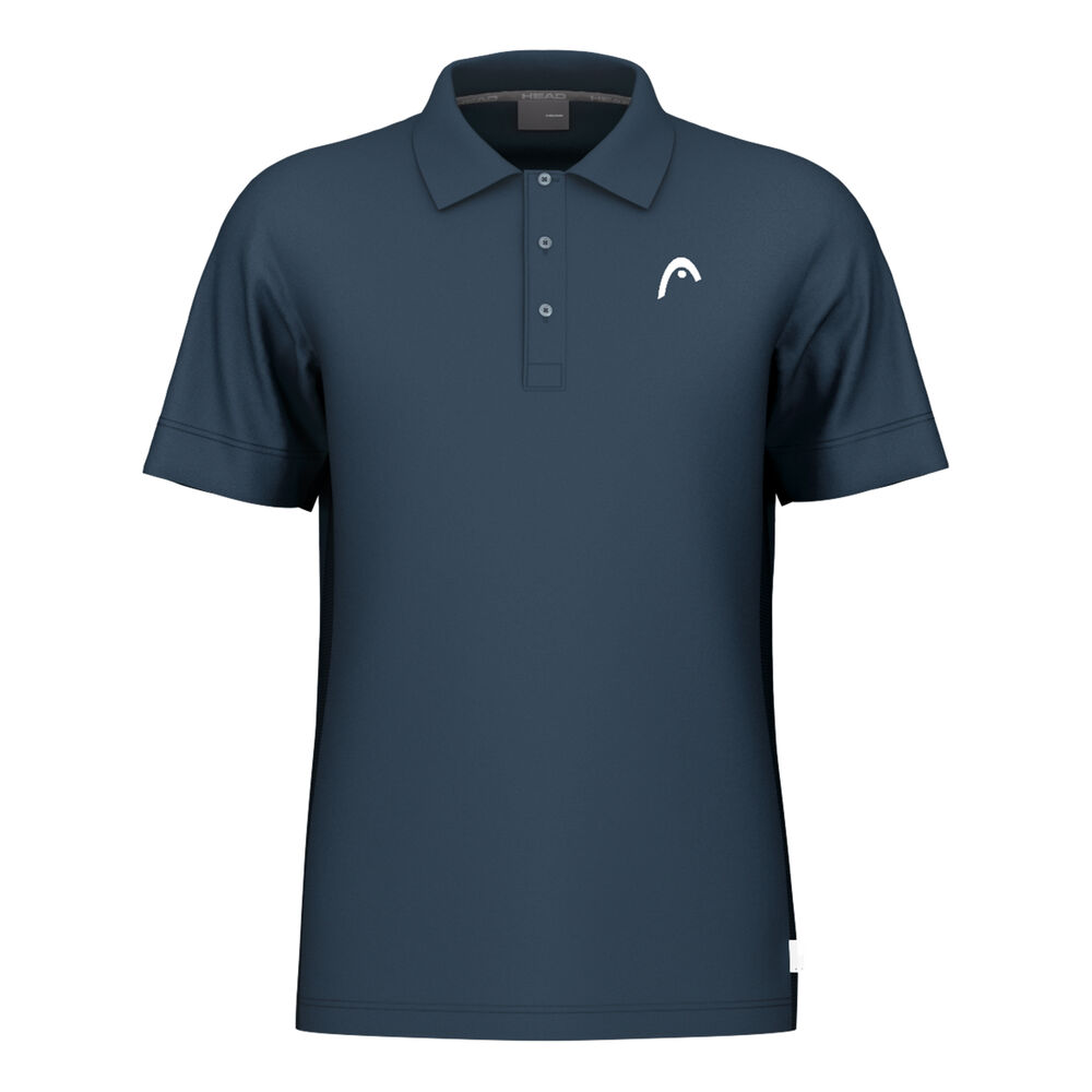 HEAD Slice Polo Hombres-Azul Oscuro