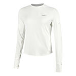 Ropa Nike Nike Swift Camiseta De Running Mujeres-Crema