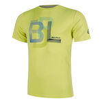 Ropa Bullpadel Bullpadel Bebas Camiseta De Manga Corta Hombres-Amarillo