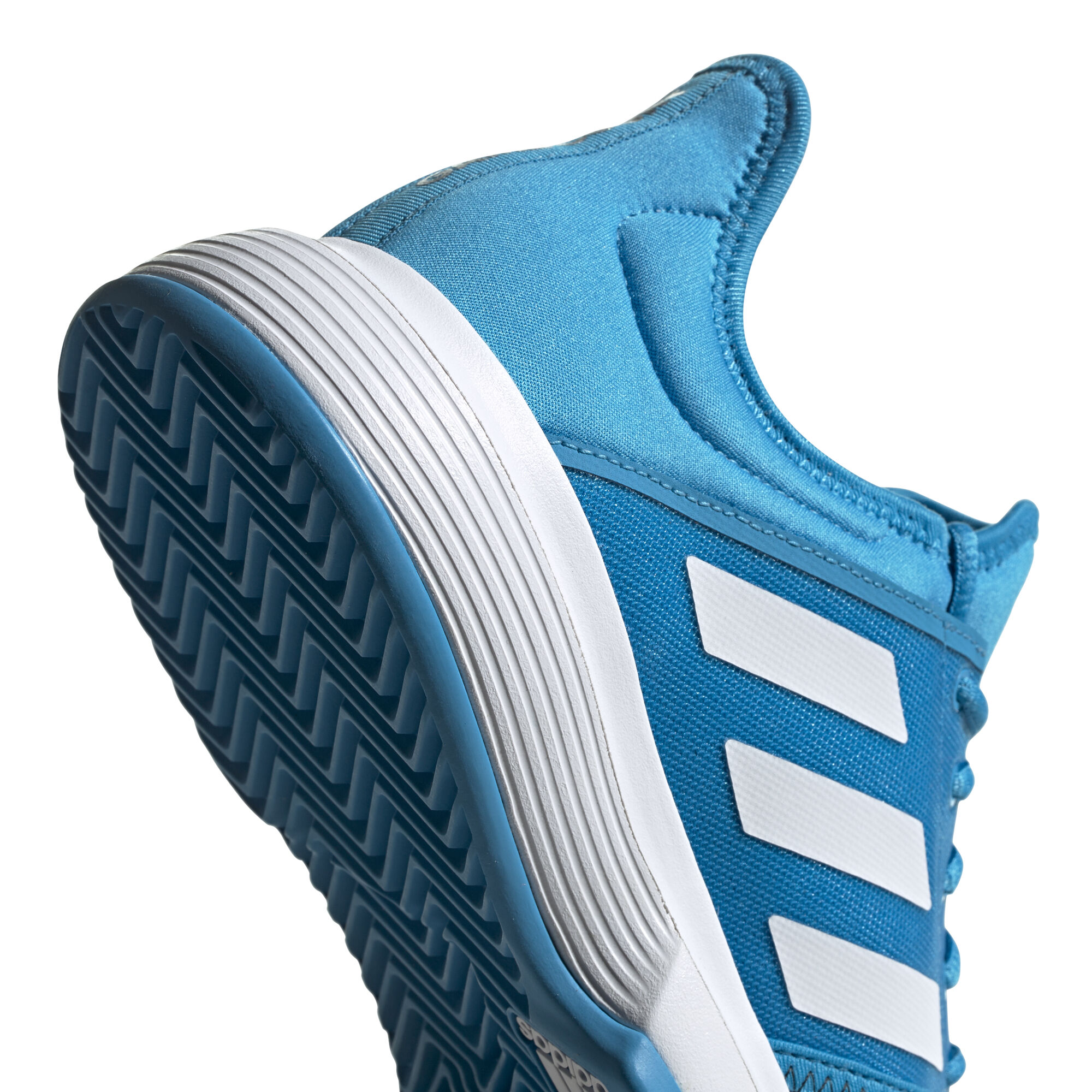 adidas Game Court Zapatilla Superficies Hombres - Azul Claro, Blanco compra |