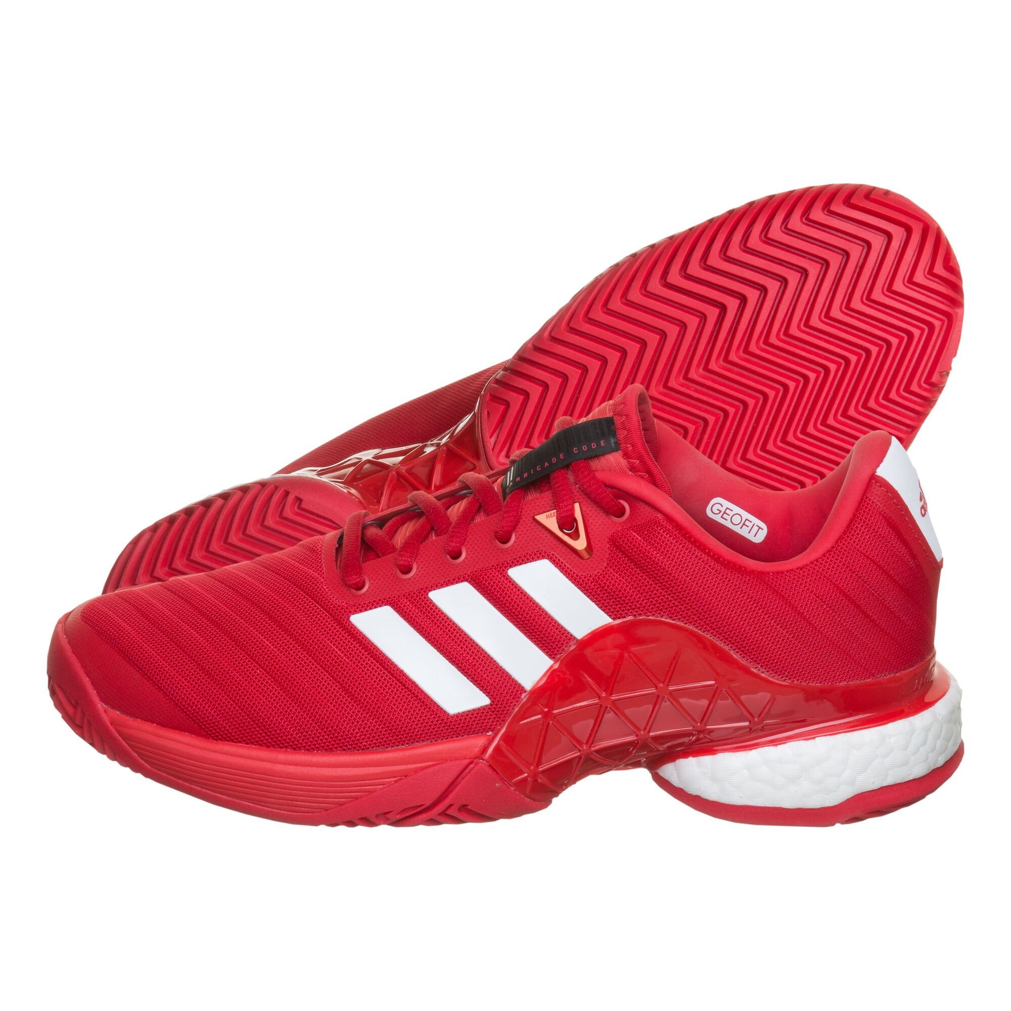 Torpe loseta Armonía adidas Barricade 2018 Boost Zapatilla Todas Las Superficies Hombres - Rojo,  Blanco compra online | Tennis-Point