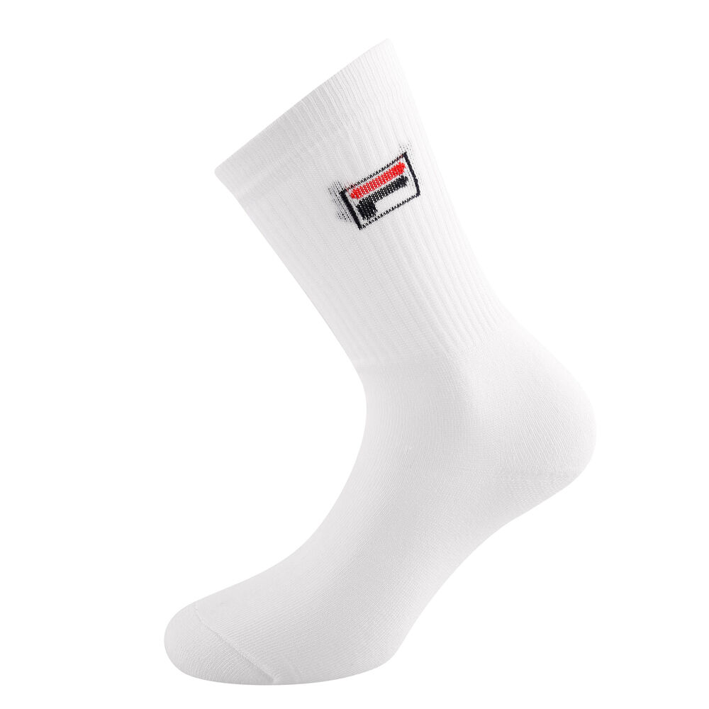 Fila Calcetines De Tenis Pack De 2-Blanco,Negro