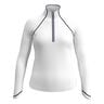 Solid Sun Protection Chaqueta De Entrenamiento Mujeres-Blanco