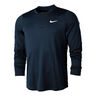 Court Dri-Fit Half-Zip Camiseta de manga larga Hombres - azul oscuro, 