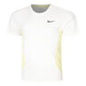 Court Dri-Fit Advantage Slam Camiseta De Manga Corta Hombres-Blanco,Lima