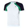 Camiseta De Manga Corta Hombres-Azul Claro,Multicolor