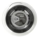 Dunlop Dunlop Explosive Speed Bobinas De Cordaje 200m-Negro