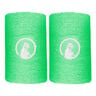 Long Cinta para sudor - Pack de 2 Unisex-verde, blanco