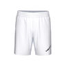 Pro Shorts Hombres-blanco