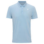 Ropa de tenis Tecnifibre Tecnifibre Team Tech Polo Hombres - azul claro