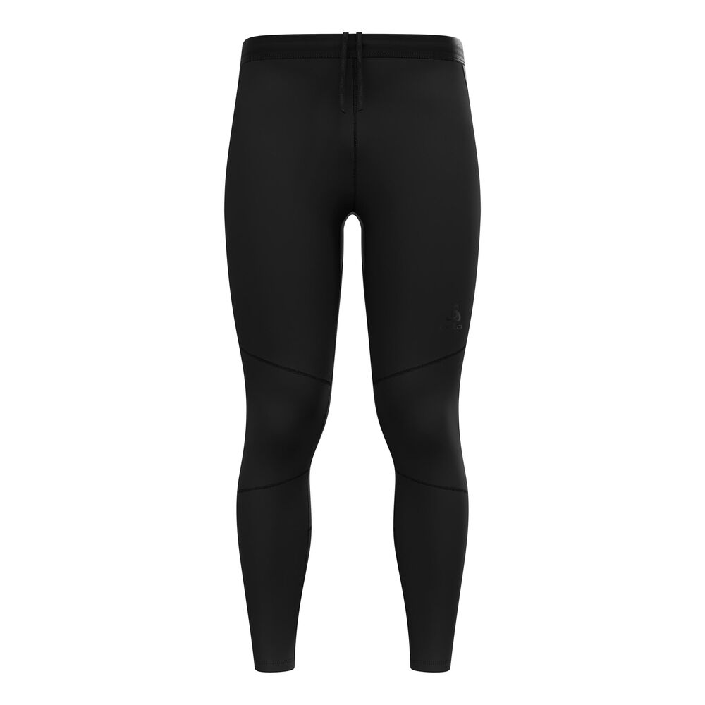 Odlo Zeroweight Warm Mallas Para Correr Hombres-Negro