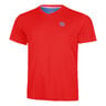 Crew Inside Out V-Neck Camiseta De Manga Corta Hombres-Verde Neón