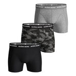 Ropa Björn Borg Björn Borg Cotton Stretch Boxer 3P Calzoncillos Tipo Bóxer Hombres-Oliva,Verde
